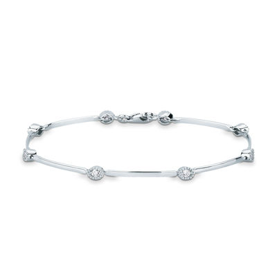Picture of Bracelet with diamond in white gold